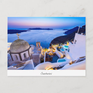 Postcard Oia Santorini