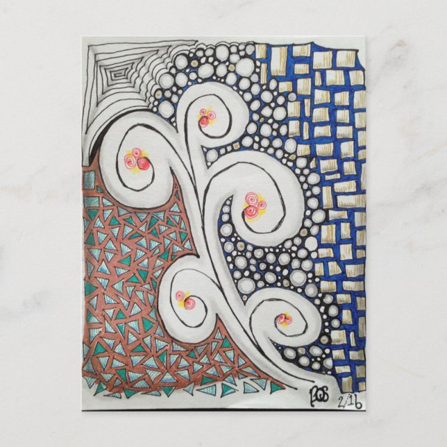 Postcard Original Art (Front)