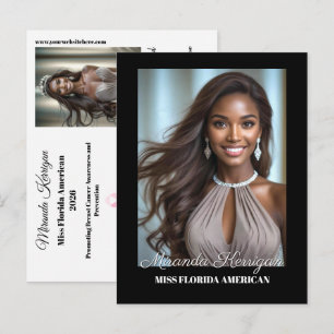 Postcard Pageant Essentials Autograph Photo Card
