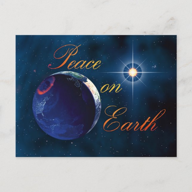 Postcard Peace on Earth (Front)