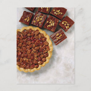 POSTCARD PECAN PIE AND BROWNIES