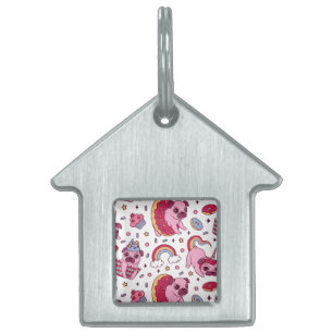 Postcard Pet ID Tag