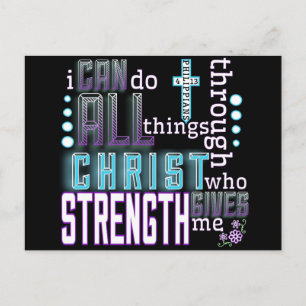 Postcard - Philippians 4:13