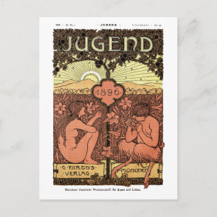 Postcard: Pipes of Pan - Jugend Magazine Postcard