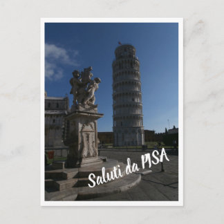 Postcard - Pisa - with script