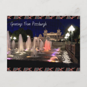 Postcard-Pittsburgh-Amusement Park Postcard