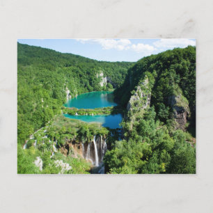 Postcard Plitvice Lakes National Park, Croatia