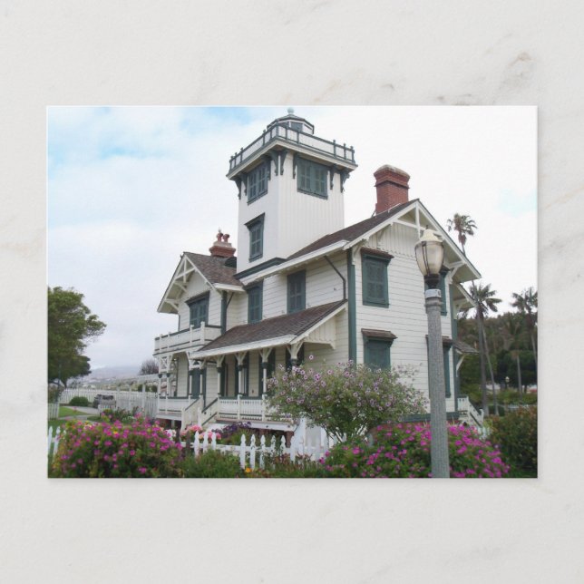 Postcard Point Fermin Lighthouse San Pedro CA Park (Front)