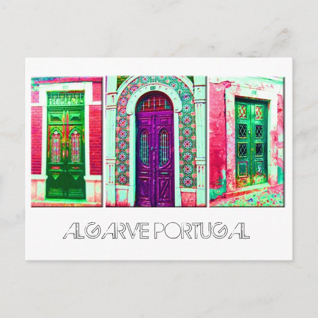 Postcard: Portuguese doors Postcard (Front)
