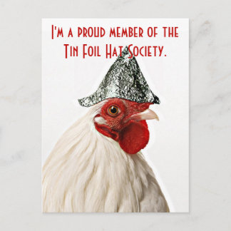 postcard, postcard with chicken