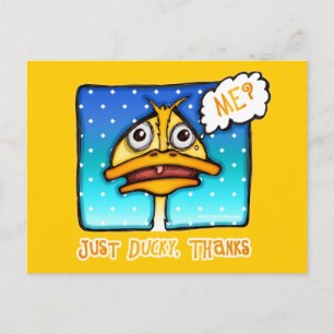 Postcard, postcards - Just DUCKY Thanks