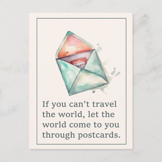 Postcard Quote | Postcrossing (Front)