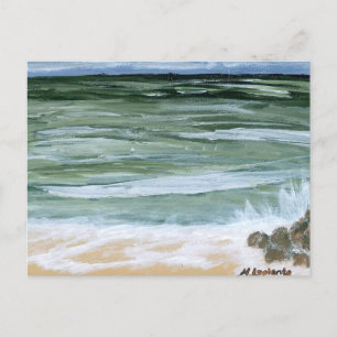 Postcard, Rocks on the Beach by M. Laplante Postcard