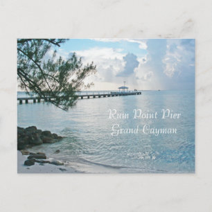 POSTCARD,"RUM POINT PIER, GRAND CAYMAN" POSTCARD