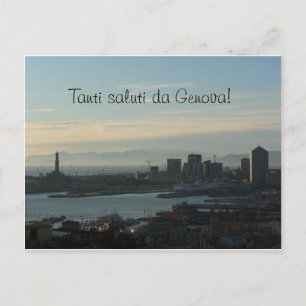 Postcard - Saluti da Genova