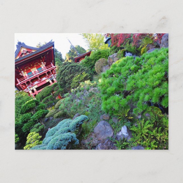Postcard San Francisco Japanese Tea Garden (Front)