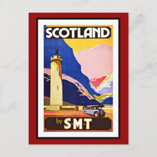 Postcard Scotland Greetings Vintage