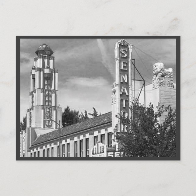 POSTCARD ~ Senator Theatre (Front)