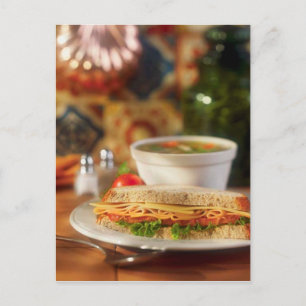 POSTCARD SOUP AND SANDWICH LUNCH