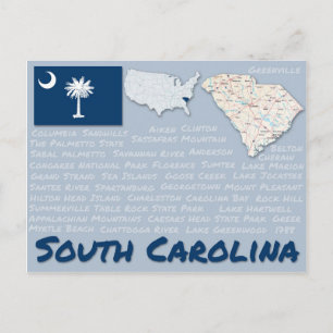 Postcard "South Carolina"