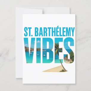 Postcard St Barthelemy Vibes