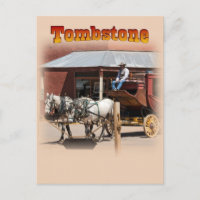 Postcard: Stagecoach Ride #1 (Portrait)