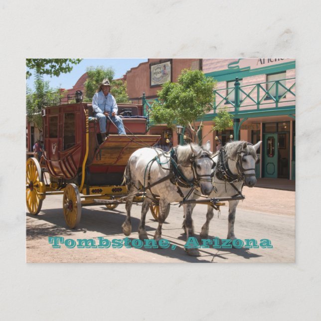 Postcard: Stagecoach Ride #3 Postcard (Front)