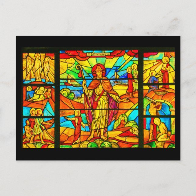 Postcard-Stained Glass-15 Postcard (Front)