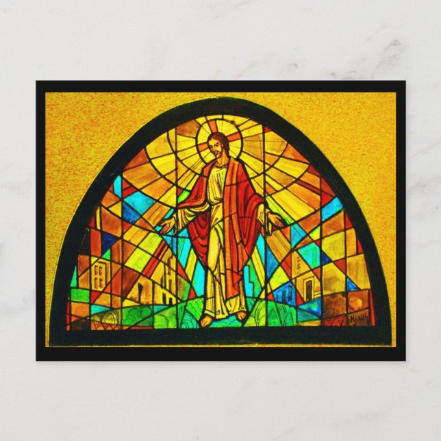 Postcard-Stained Glass-29 Postcard (Front)