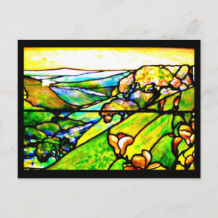 Postcard-Stained Glass-Louis Tiffany 5 Postcard