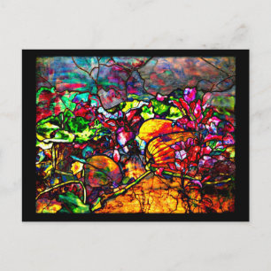 Postcard-Stained Glass-Louis Tiffany 6 Postcard