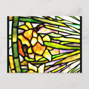 Postcard-Stained Glass-Louis Tiffany 7 Postcard