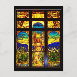 Postcard-Stained Glass-Tiffany 10 Postcard