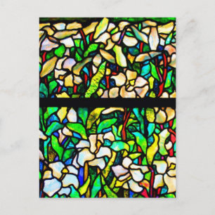 Postcard-Stained Glass-Tiffany 14 Postcard