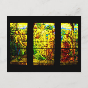 Postcard-Stained Glass-Tiffany 8 Postcard
