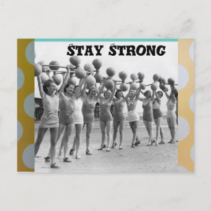 Postcard stay strong