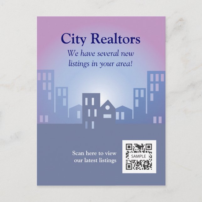 Postcard Template City Realtors (Front)