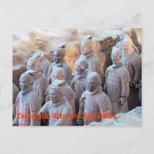 POSTCARD - Terracotta Warriors Xián China