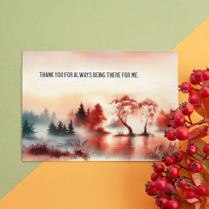 Postcard "Thank you for always being there for me"