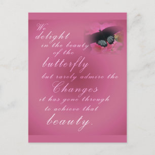 Postcard/The Beauty of a Butterfly Postcard