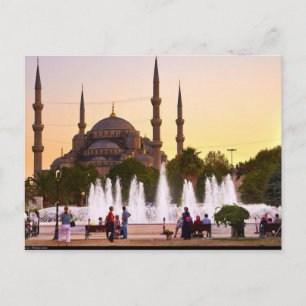 Postcard The Blue mosque, Turkey, Istanbul