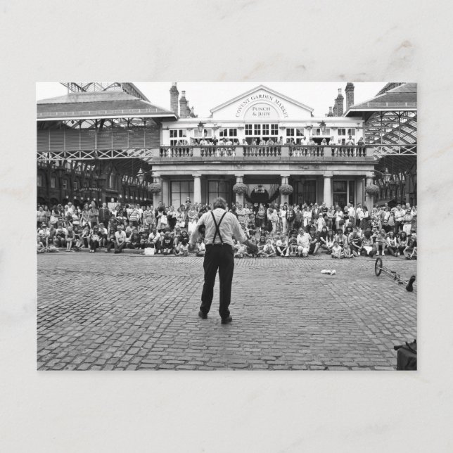 Postcard "The Clown" (Front)