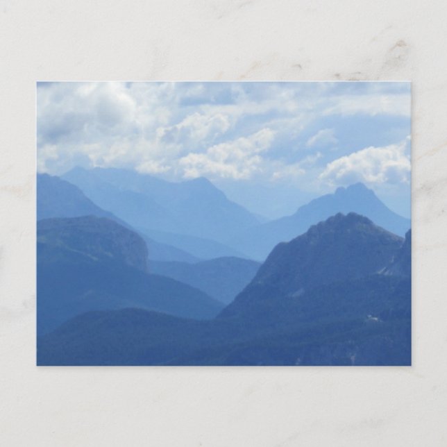 Postcard - The Dolomites, Italy (Front)