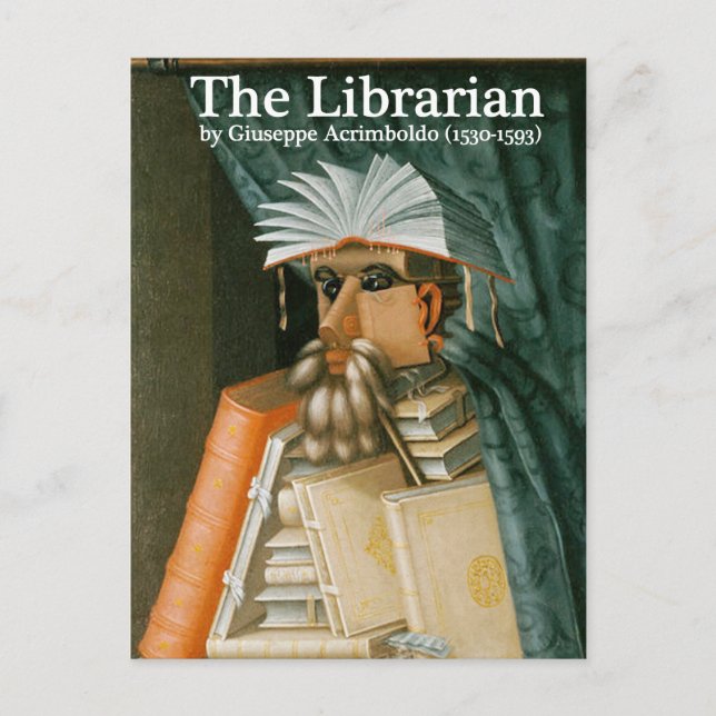 Postcard: The Librarian Postcard (Front)