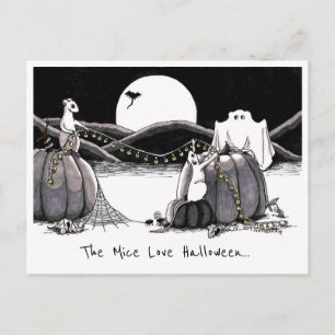 Postcard: The Mice Love Halloween Postcard
