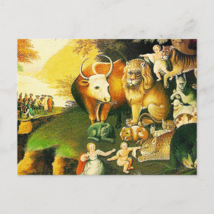 Postcard: The Peaceable Kingdom Postcard
