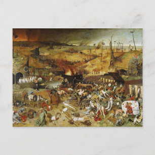 Postcard The Triumph of Death Pieter Brueghel the