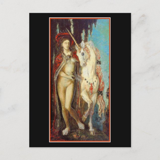 Postcard:  The Unicorn Postcard (Front)