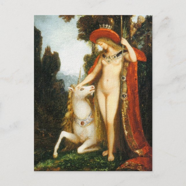 Postcard:  The Unicorn Postcard (Front)