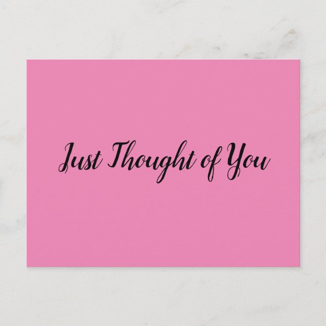 Postcard - Thought: Happy Birthday Special Lady! (Front)